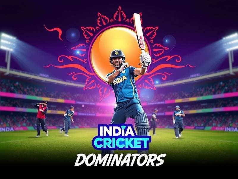 India ODI Cricket Dominators Game Cover